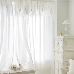 아뜰리에 핀턱 커튼-화이트 (CUMV62-WH)
