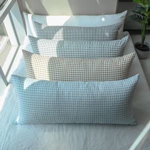 지지미 리플 시어서커 크로스 체크 ver2 대쿠션 대형 등쿠션 4colors, 4size