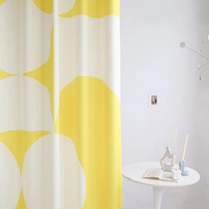 맞춤제작 생활 암막 서클아트 커튼 옐로우 모듈 3size