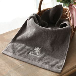 마메종 30수 면 페이스타올-그레이