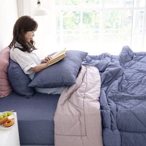 국산 먼지없는 MH 알러지케어 차렵이불 높은 매트리스 침대커버 3종 침구 세트