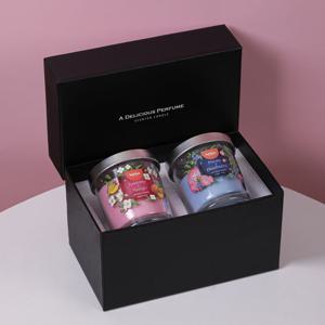 뚜껑 글라스 향초 125 g 2종 선물세트