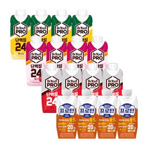 단백질 드링크 4종 (닥터유,이지프로틴) 4종 16개 250ml