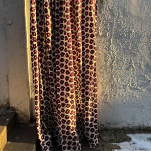 올리비아 빈티지 플라워 면 커튼