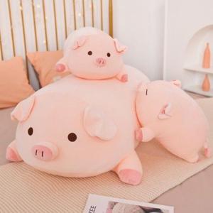 돼지 모찌 인형 바디필로우 수면 인형
