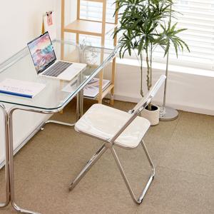 벨라 아크릴 폴딩 체어 2color