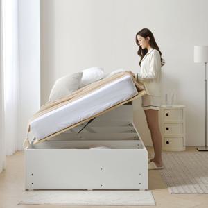 리프트업 수납침대 슈퍼싱글 40cm 서랍형 침대프레임