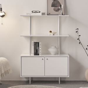 엘프 4단 수납선반 모듈가구 미드센츄리 선반장 수납장 장식장 화이트