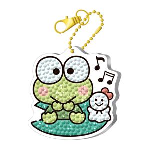 산리오 케로케로케로피 보석십자수 키링