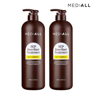 비어루트 맥주효모 대용량 트리트먼트 1000ml (화이트머스크향) 2개