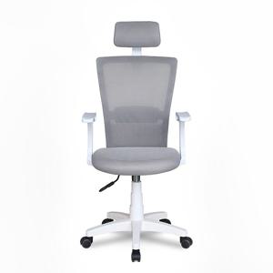 플레인 메쉬 화이트 사무용 학생용 컴퓨터 책상 의자 4colors