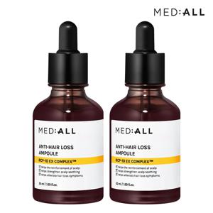 안티헤어로스 탈모케어 두피진정 비듬완화 두피 앰플 50ml 2개