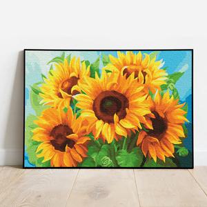 DIY 명화그리기 활짝 핀 해바라기 40x50cm