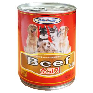 대용량 강아지통조림 400g 소고기
