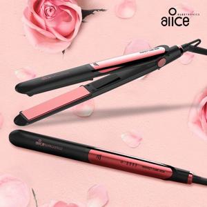 전문가용 디지털 헤어 고데기 세라믹열판 4단계 온도조절 매직기 스트레이트 풍성한 볼륨 펌