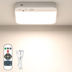 온리브 C타입 3컬러 상시가능 led 무선센서등 충전식 자석 직부 조명