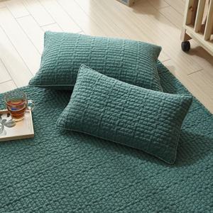 [리퍼] 로다 피그먼트 베개커버 딥그린 40X60 2장