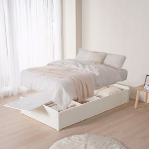 쿠우 무헤드침대 EO 수납형 슈퍼싱글 원룸 미니멀 침대프레임