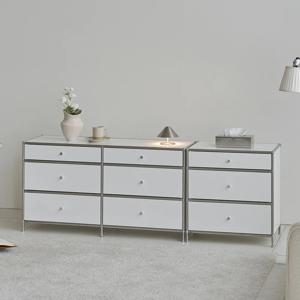 무이 높은 티비다이 미드센츄리 모듈 거실장 세트 1800