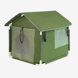 방수 방한 길 고양이 집 텐트 겨울 여름 야외 숨숨집
