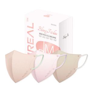 케이리얼 블링핏 라이트 마스크 40매 중형 3color