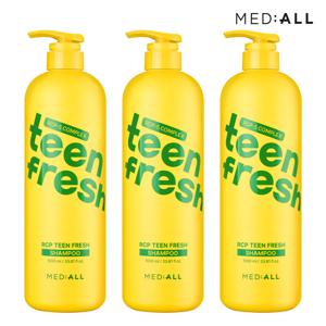 틴 프레시 알시피 청소년 지성두피케어 대용량 샴푸 1000ml 3개