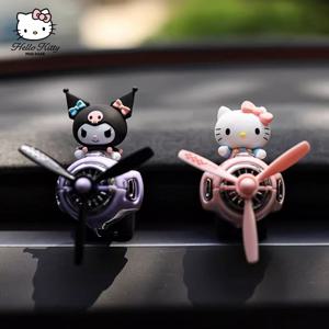 헬로키티 산리오 2세대 차량용 방향제 송풍구 프로펠러 쿠로미 디퓨저 캐릭터 차량용품 피규어
