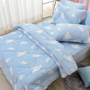 코지베어 착번 극세사 차렵이불세트 SS 3color