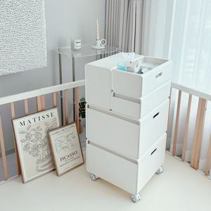 뉴코코맘 수플레 아기수납장 듀얼 서랍장 기저귀 아기용품 장난감 아기옷 정리