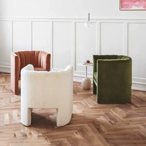 곡선 패브릭 소파 거실 카페 라운지 북유럽 오피스 STS-405