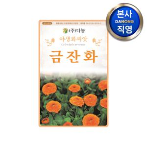 금잔화 씨앗 1kg . 조경 정원 화단 꽃밭 관상용 야생화 키우기 심기 꽃씨 종자
