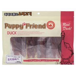 대용량강아지간식 대포장 300g 오리꽈배기