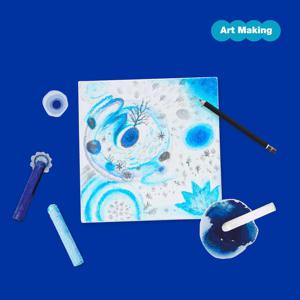 DIY 오일파스텔 미술키트 인테리어 데코소품 취미 힐링