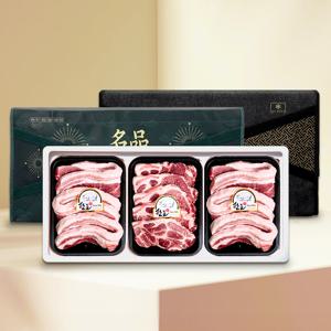 청루원 한돈 실속 선물세트 5호(1.5kg)(삼겹500g*2/목살500g)