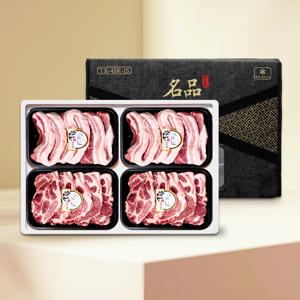 청루원 한돈 실속 선물세트 3호(2kg)(삼겹500g*2/목살500g*2)