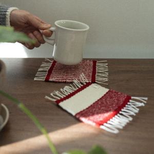 위빙 티코스터 (체리쥬스) 2design
