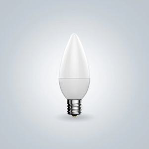 LED 촛대구 램프 5W E14 E17 불투명 확산 촛대전구