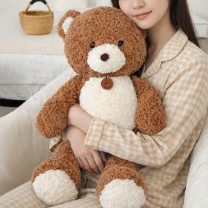 초커베어 곰인형 캐릭터 긴 쿠션 안고자는 베개 동물 캐릭터 롱 바디필로우