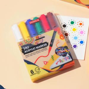 동아 마이 아크릴 마카 6색 세트