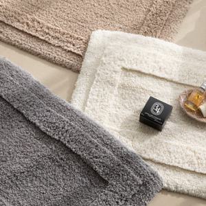 릴리프 프레임 도톰한 고급 욕실 발매트 세탁가능 북유럽 감성 매트