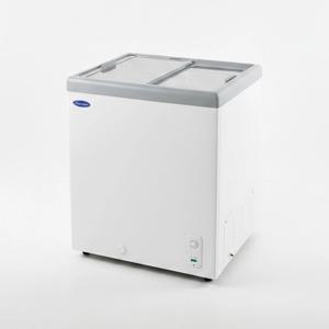 냉동고 97L 저소음 유리도어 CSDHD102WA 아이스크림 냉동식품 보관