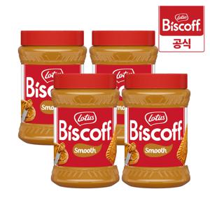 로투스 비스코프 스프레드 스무스 400g x 4개 / 카라멜 비스킷 로투스잼