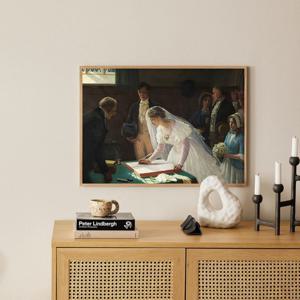 명화 북유럽 포스터 액자 - 에드먼드 블레어 레이튼 - 웨딩 레지스터 신혼집들이선물