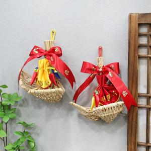 복 한자 장인 대나무 고추 복조리 새해선물 개업선물 집들이선물 재물부적 전통장식