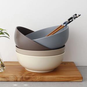 에크렌 무광 면기 우동기 라면기 비빔밥 라면 그릇