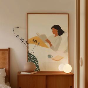 레이어드 톤 인테리어 포스터 액자 / 28. Cozy hours
