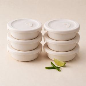 6P NEW 바로한끼 도자기 밥용기 250ml 2PX3