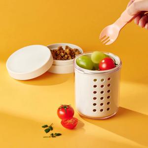 투고 2way 요거트&푸르츠팟 600ML(채반+트레이+포크 포함)