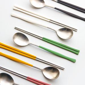 골든벨 크로마 세라믹 수저 세트 한식수저세트 (숟가락+젓가락)