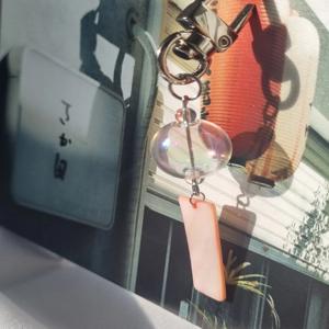 자체제작 오로라 비누방울 후우링 키링 핸드폰스트랩